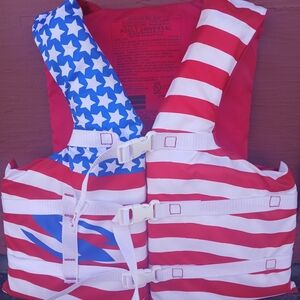 American Flag Life Jacket